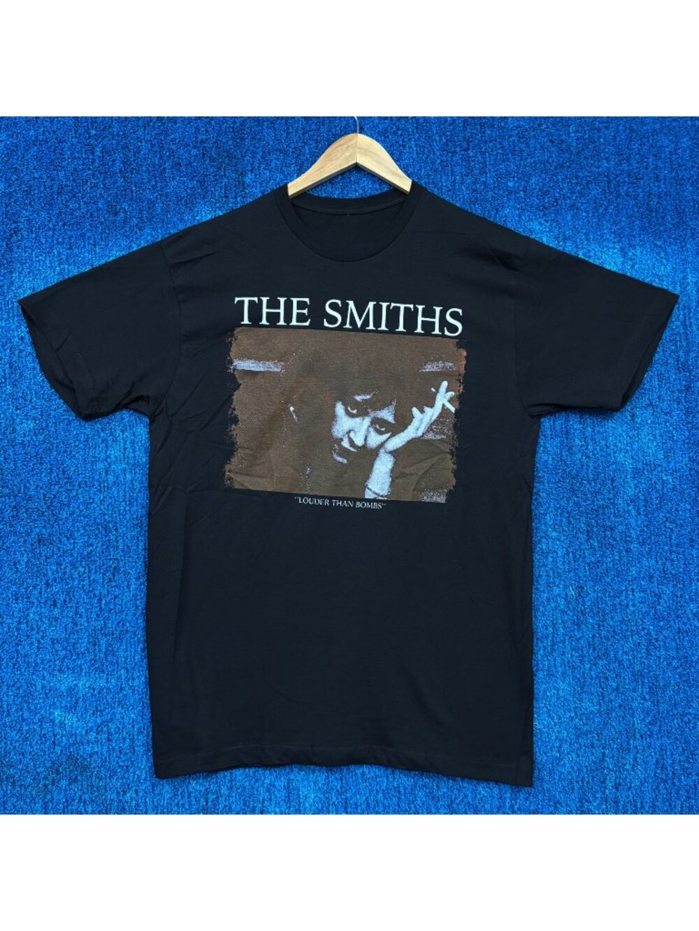 The Smiths Louder Than Bombs Goth Rock Band Graphic Tee Size L